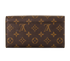 Louis Vuitton Sarah Wallet, back view